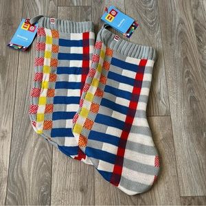 NEW 2 Lego Christmas stockings